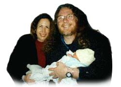Bill Abbott & Jean Delaney with Benjamin