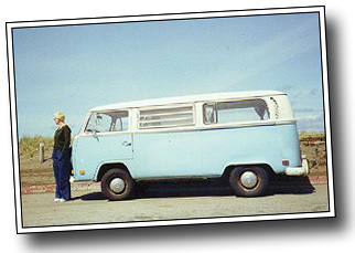 Gabby & the '71 bus