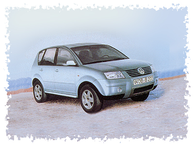 Drawing of new 4WD Volkswagen...